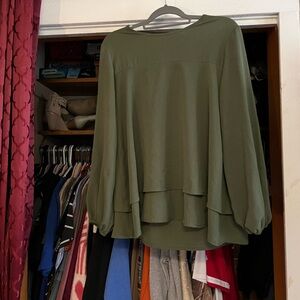 Chic Olive Women's Blouse